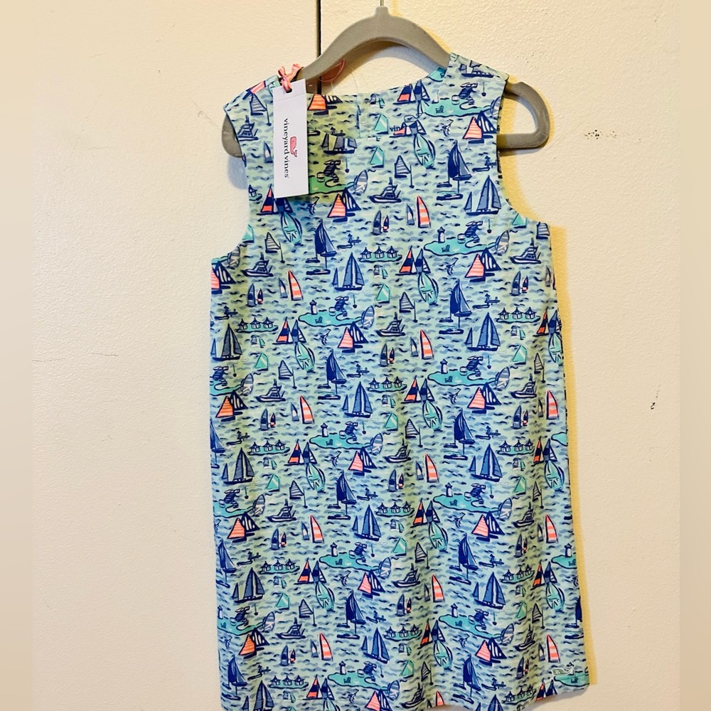 Vineyard Vines sailboat dress size 5